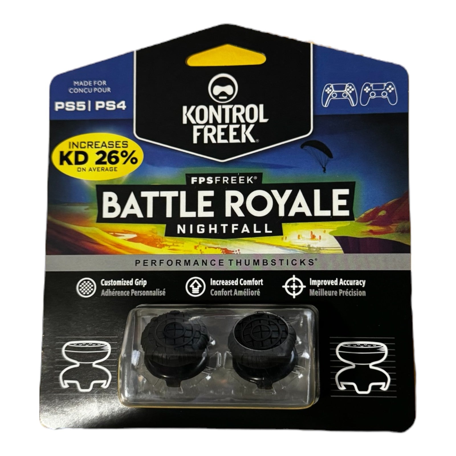 FPS Thumbsticks for PS4 & PS5 | Battle Royale Grip Set – Ships Fast