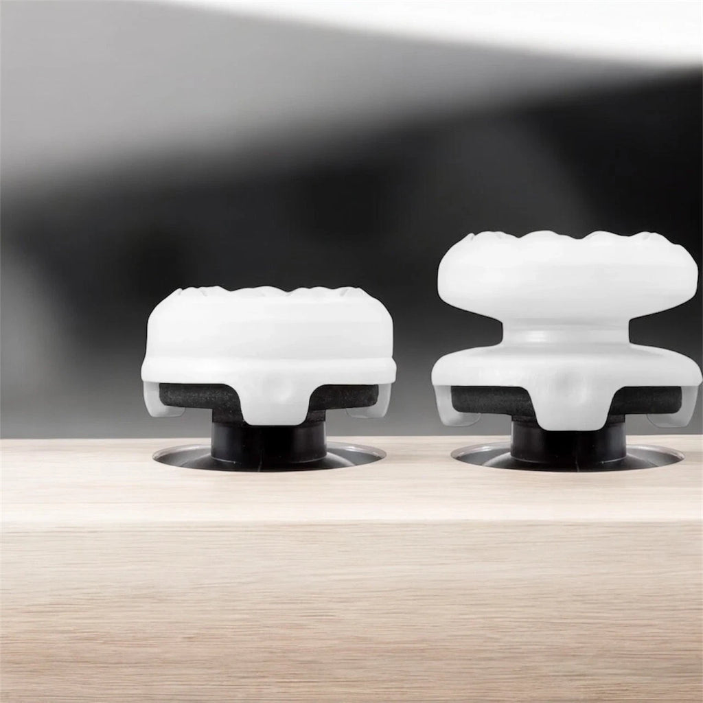 FPS Thumbsticks for PS4 & PS5 – White Galaxy Grip Set – Ships Fast