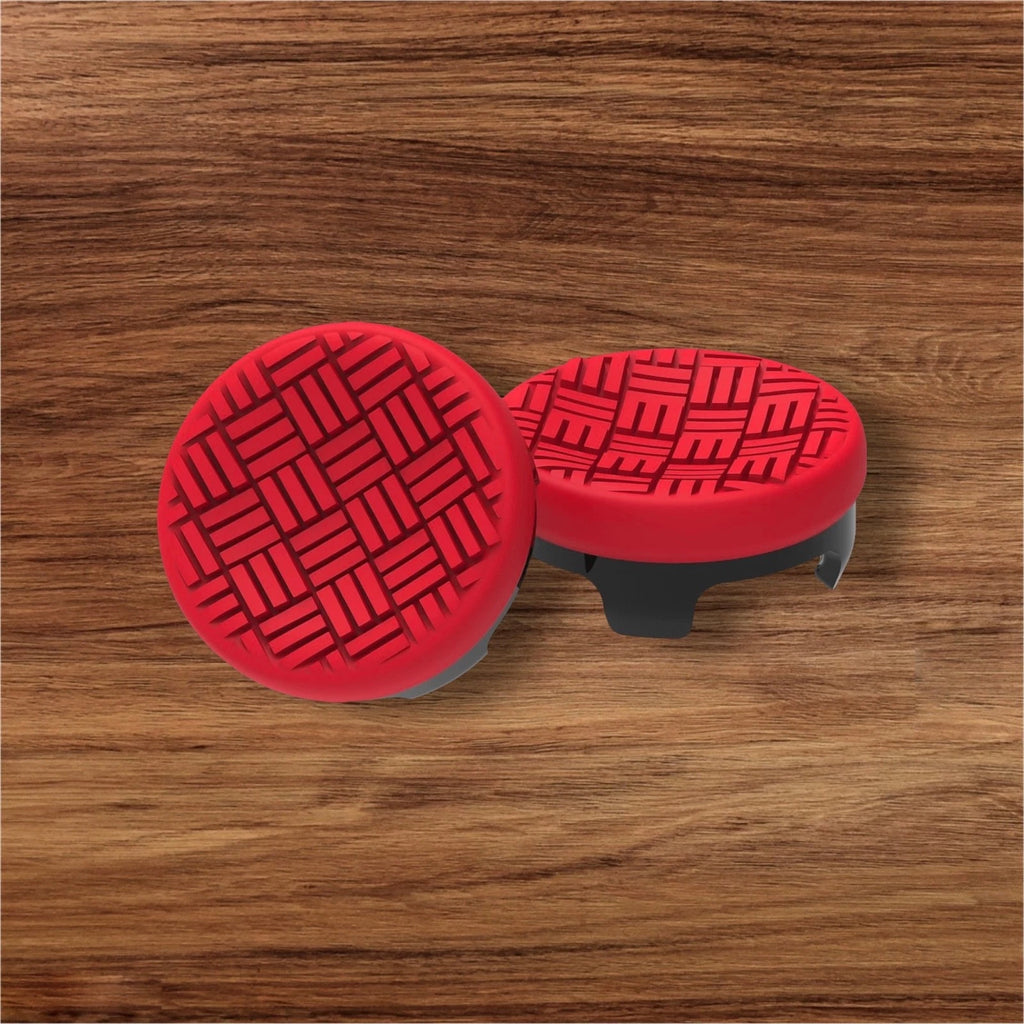 FPS Thumbsticks for PS4 & PS5 – Omni Red Grip Set – Ships Fast