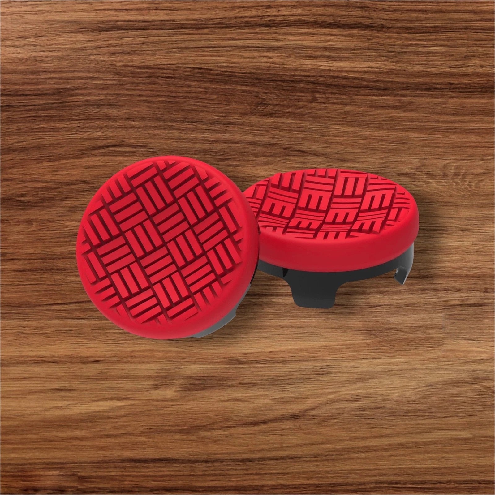 FPS Thumbsticks for PS4 & PS5 – Omni Red Grip Set – Ships Fast