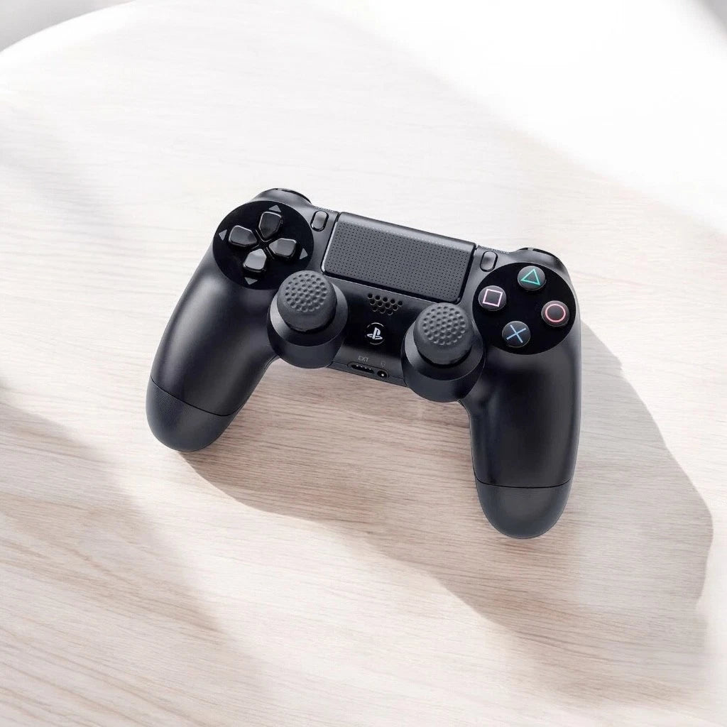 FPS Thumbsticks for PS4 & PS5 – CQX Black Grip Set – Ships Fast