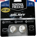 FPS Thumbsticks for PS4 & PS5 – White Galaxy Grip Set – Ships Fast