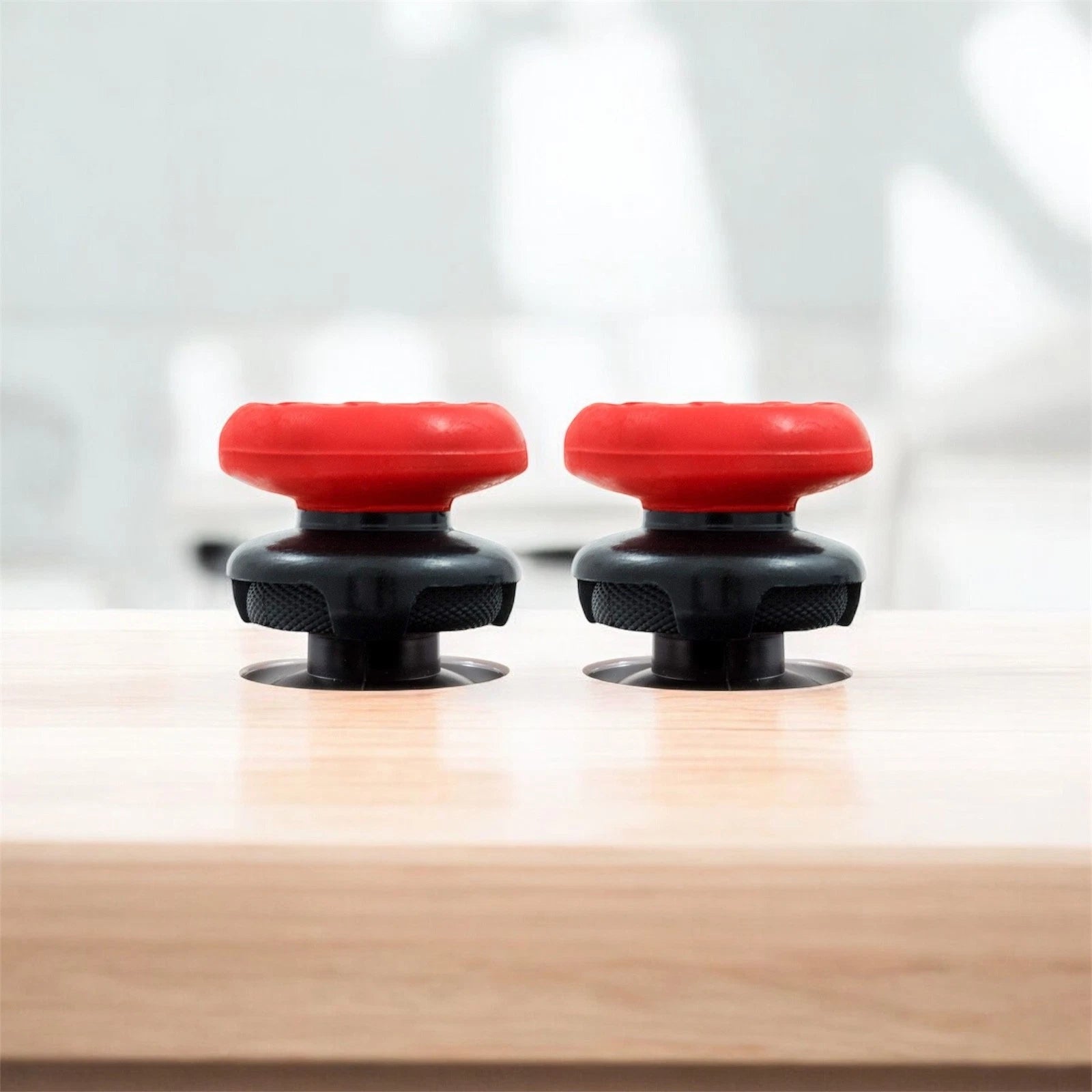FPS Thumbsticks for PS4 & PS5 – Red Inferno Grip Set – Ships Fast