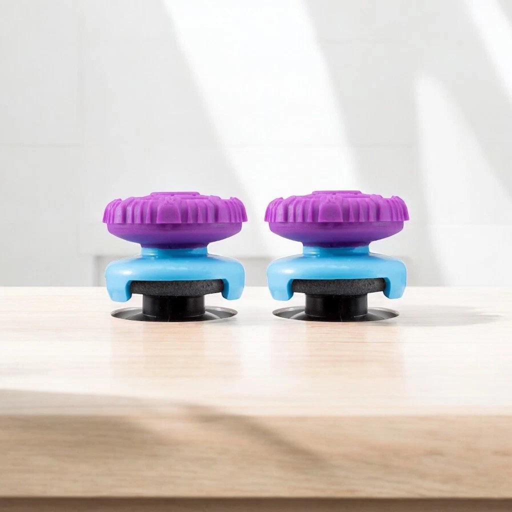 FPS Thumbsticks for PS4 & PS5 – Battle Royale Purple Grip Set