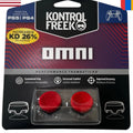 FPS Thumbsticks for PS4 & PS5 – Omni Red Grip Set – Ships Fast