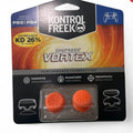 FPS Thumbsticks for PS4 & PS5 – Vortex Orange Grip Set – Ships Fast